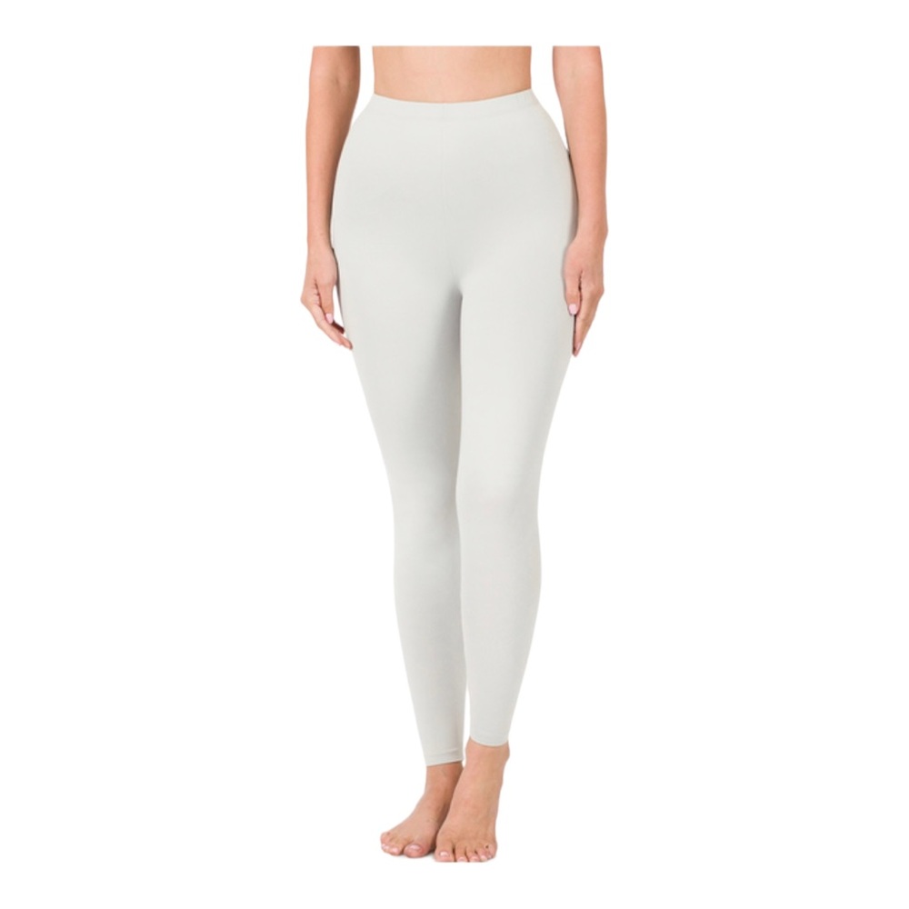 Buttery soft leggings in light gray
